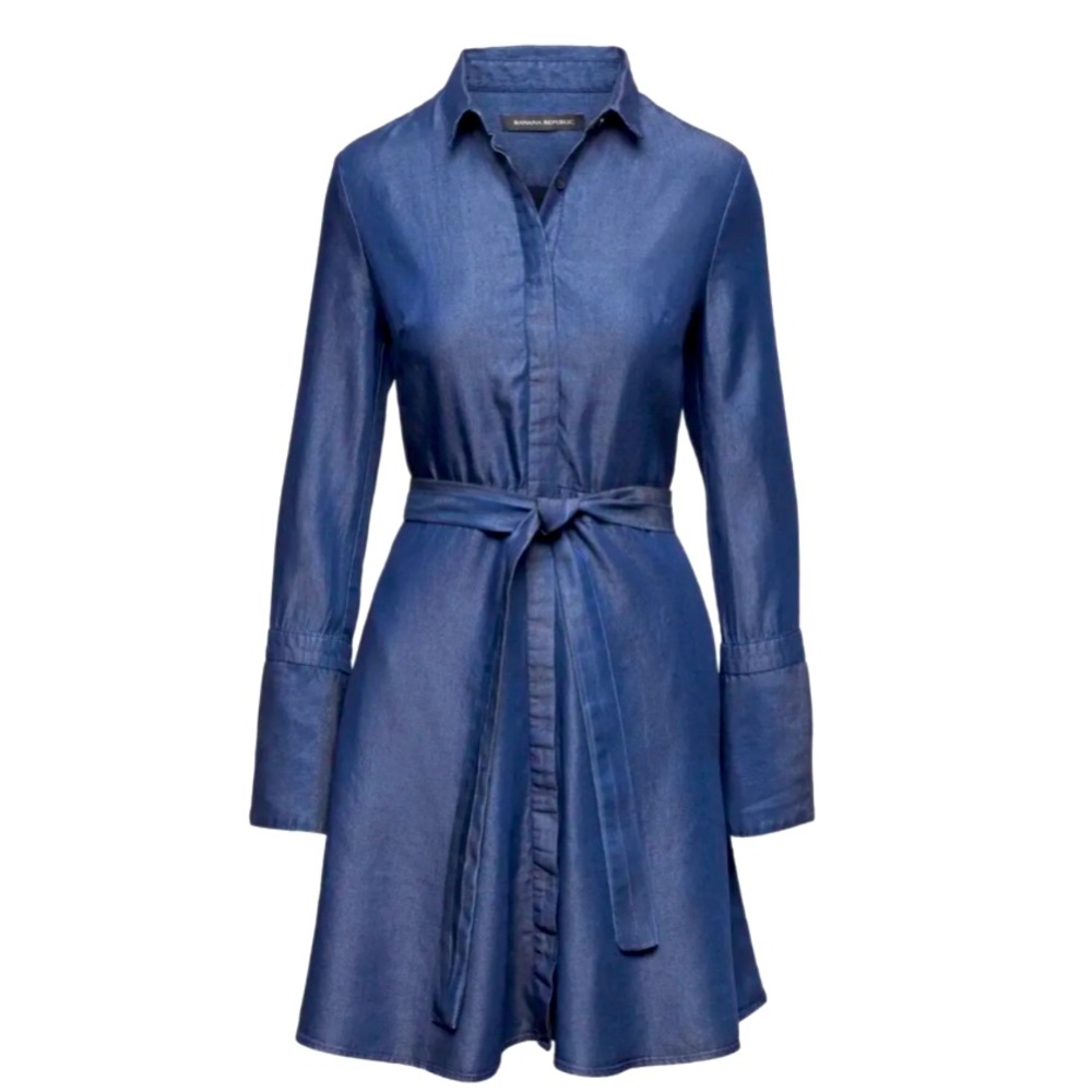 Banana Republic Tencel Fit and Flare dress- Size 2